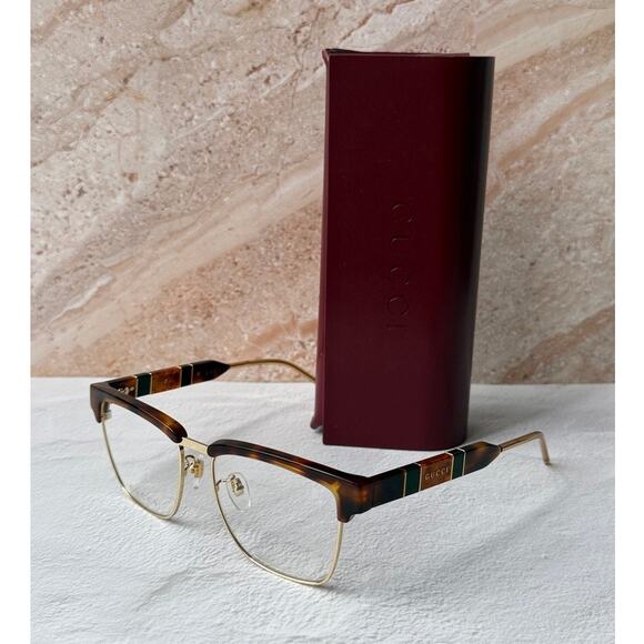Gucci Accessories - NEW Gucci GG0605O Brown Unisex Eyeglasses Frames $580